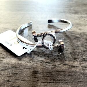 It's Sense Brass Nail Cuff Bracelet
